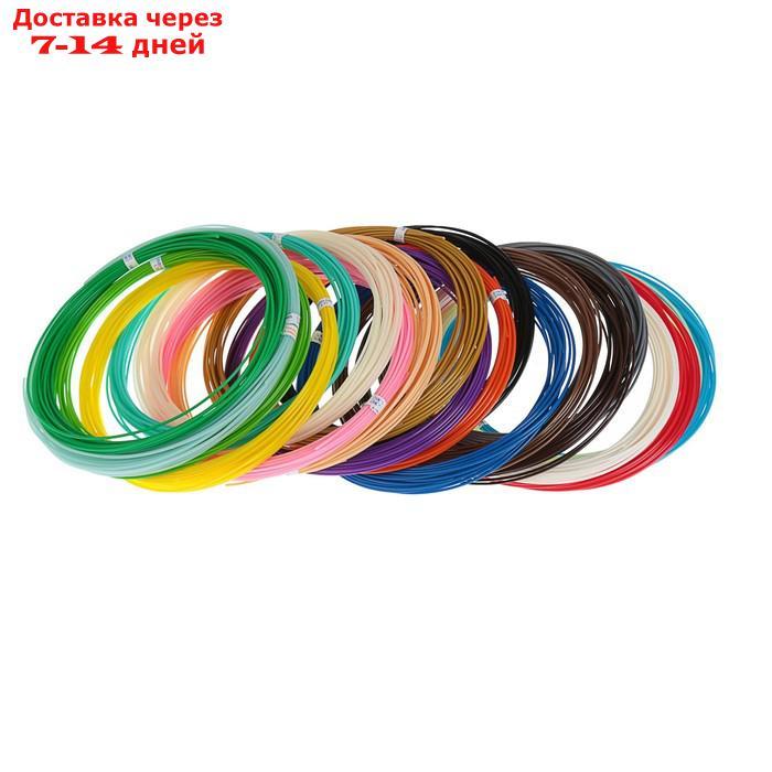 Пластик UNID ABS-20, для 3Д ручки, по 10 м, 20 цветов в наборе - фото 4 - id-p223482689