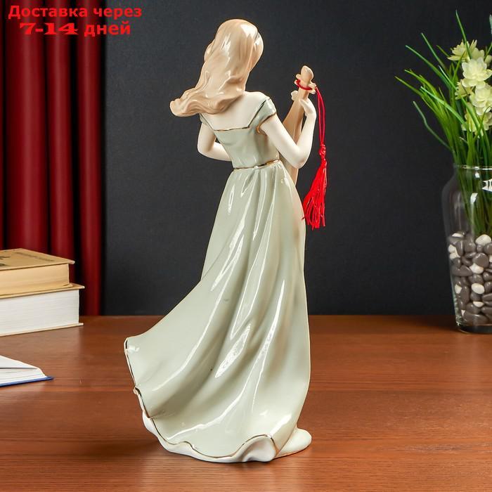 Сувенир керамика "Девушка с мандолиной" 34х15х11,5 см - фото 4 - id-p223486165