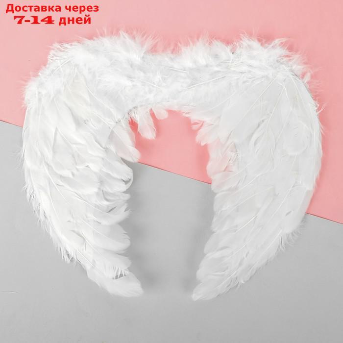 Крылья ангела, на резинке, цвет белый - фото 1 - id-p223482719