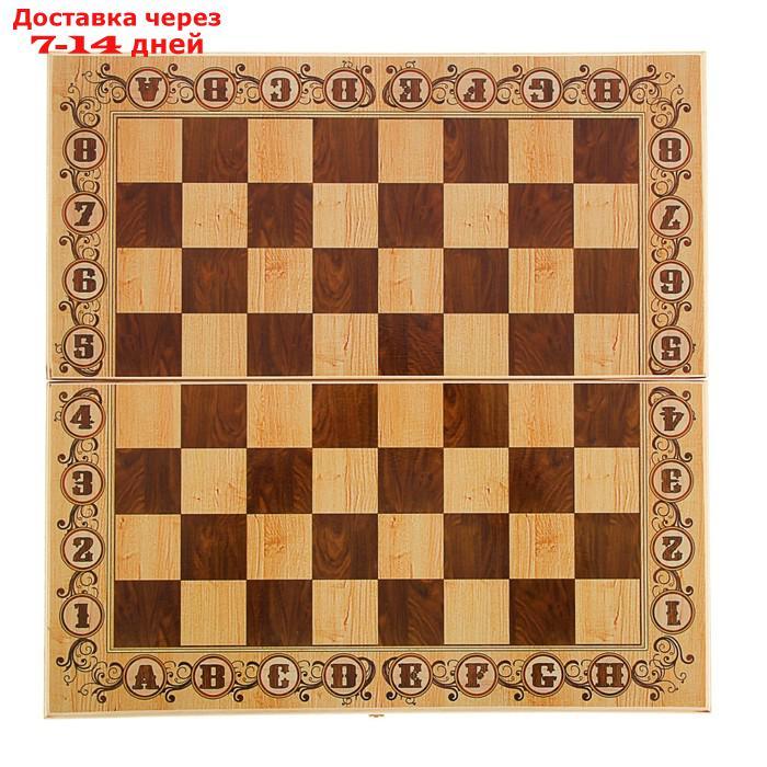 Шахматы "Дебют" (доска дерево 40х40 см, фигуры дерево, король h=8 см) - фото 7 - id-p223482769