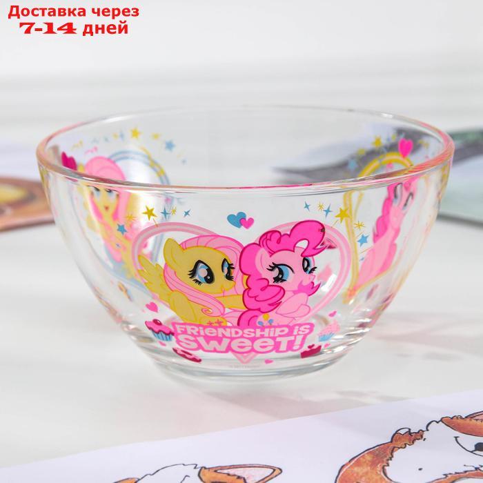 Набор Hasbro My Little Pony, 3 предмета: кружка 250 мл, салатник d= 13 см, тарелка 19,5 см, в подарочной - фото 6 - id-p223482804