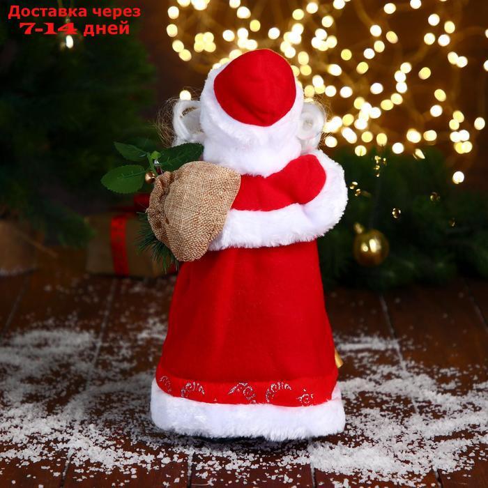 Дед Мороз, в красной шубе, с посохом - фото 4 - id-p223486329