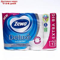 Туалетная бумага Zewa Deluxe Delicate Care, 3 слоя, 12 шт.
