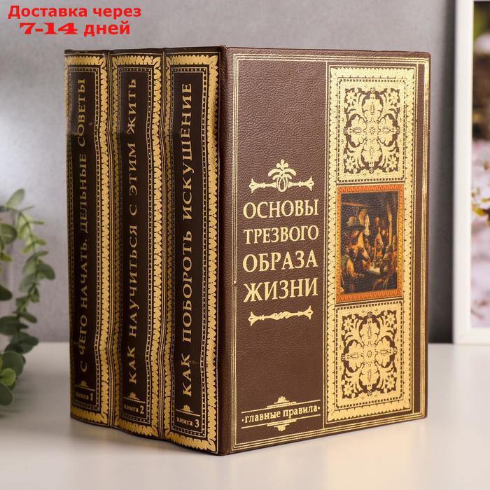 Сейф-книга многотомник "Основы трезвого образа жизни" - фото 1 - id-p223485128