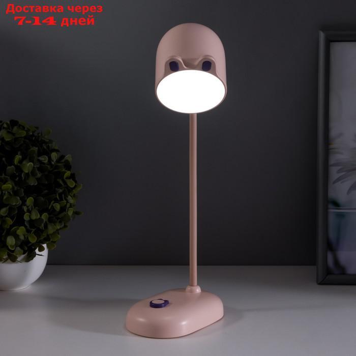 Лампа настольная "Мими" LED 3Вт диммер USB розовый 8х12,5х32 см - фото 3 - id-p223487506