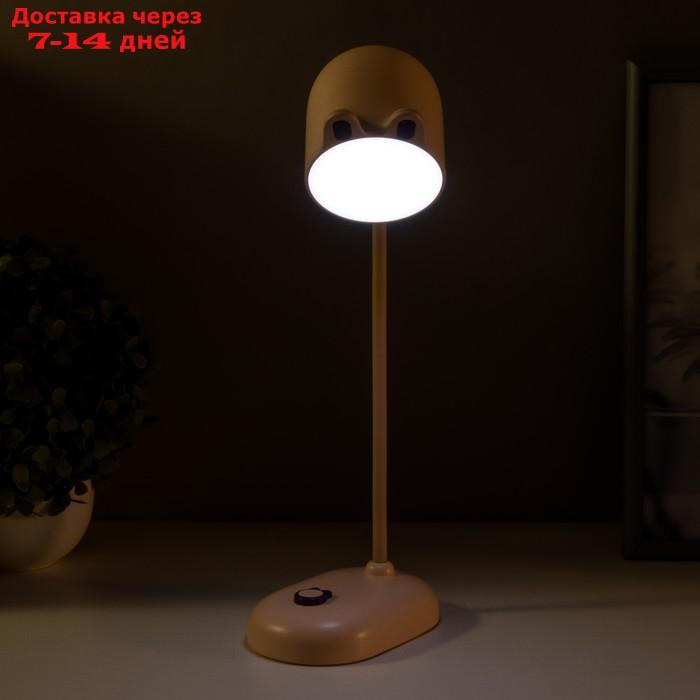 Лампа настольная "Мими" LED 3Вт диммер USB розовый 8х12,5х32 см - фото 6 - id-p223487506