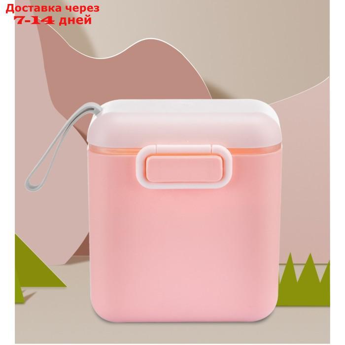 Контейнер для хранения детского питания, 800 мл., цвет розовый - фото 4 - id-p223487520