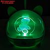 Настольная лампа "Милый мишка" LED 3,5Вт USB АКБ зеленый 12х15х32 см, фото 9