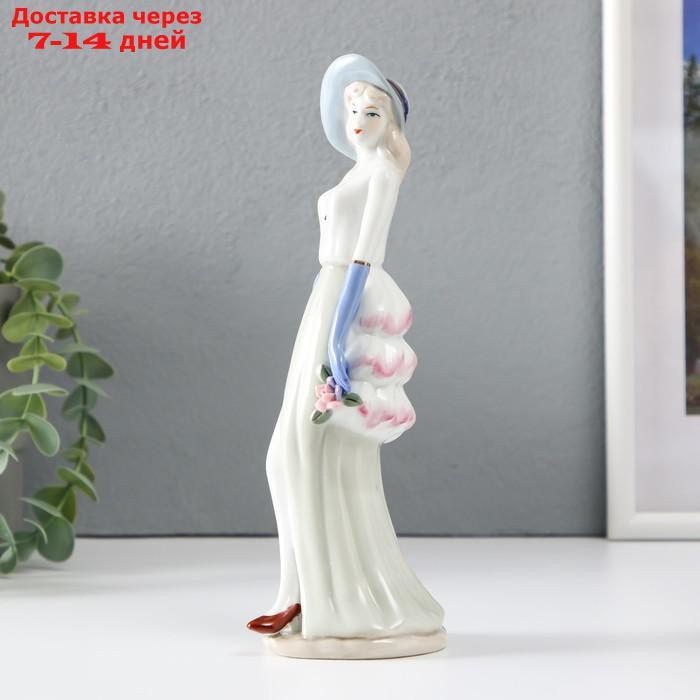 Сувенир керамика под фарфор девушка модель 21,5*6,5*6 см - фото 4 - id-p223485460