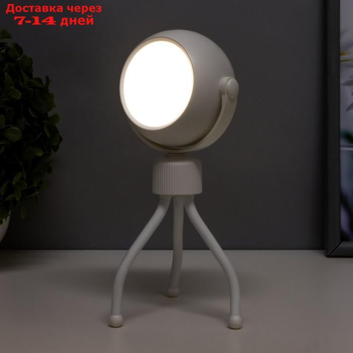 Настольная лампа "Октопус" LED 2Вт USB АКБ белый 6х6х20,5 см - фото 4 - id-p223487665