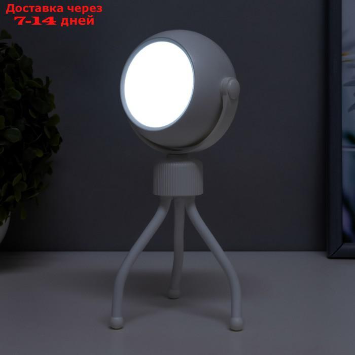 Настольная лампа "Октопус" LED 2Вт USB АКБ белый 6х6х20,5 см - фото 5 - id-p223487665