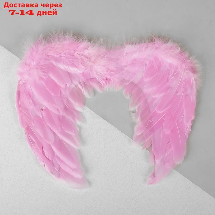 Крылья ангела, на резинке, цвет розовый - фото 1 - id-p223485566