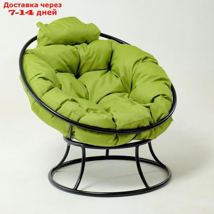 Кресло "Папасан" мини, с зелёноё подушкой, 81х68х77см - фото 1 - id-p223485598