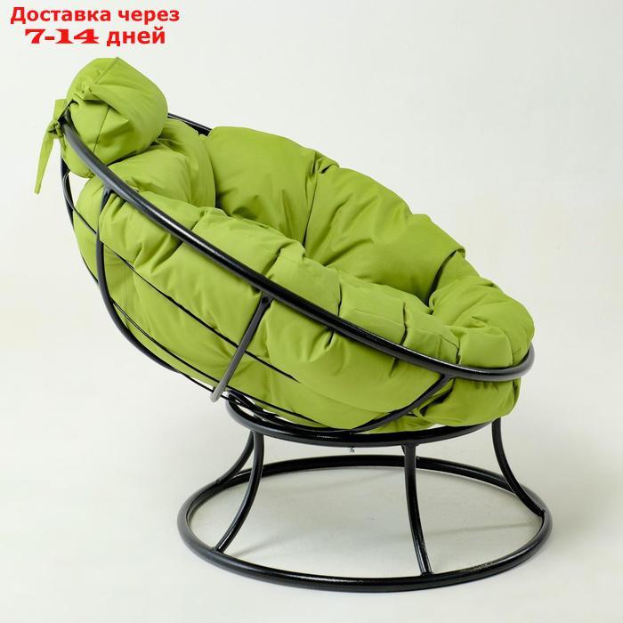 Кресло "Папасан" мини, с зелёноё подушкой, 81х68х77см - фото 2 - id-p223485598