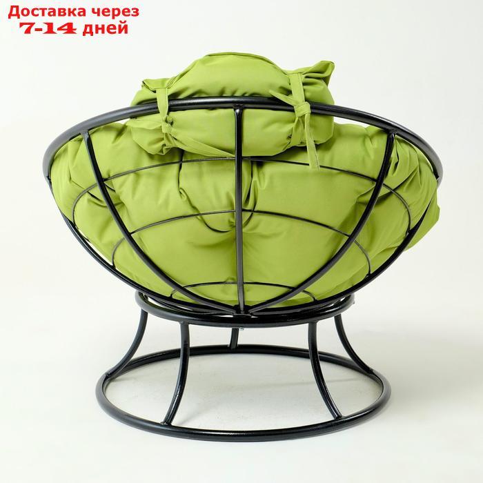 Кресло "Папасан" мини, с зелёноё подушкой, 81х68х77см - фото 3 - id-p223485598