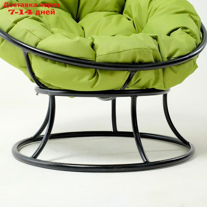 Кресло "Папасан" мини, с зелёноё подушкой, 81х68х77см - фото 4 - id-p223485598