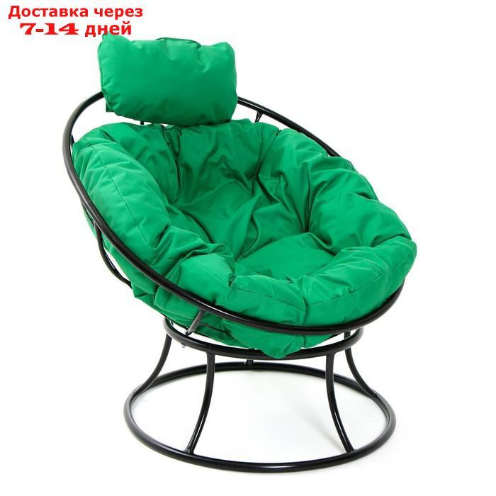 Кресло "Папасан" мини, с зелёноё подушкой, 81х68х77см - фото 5 - id-p223485598
