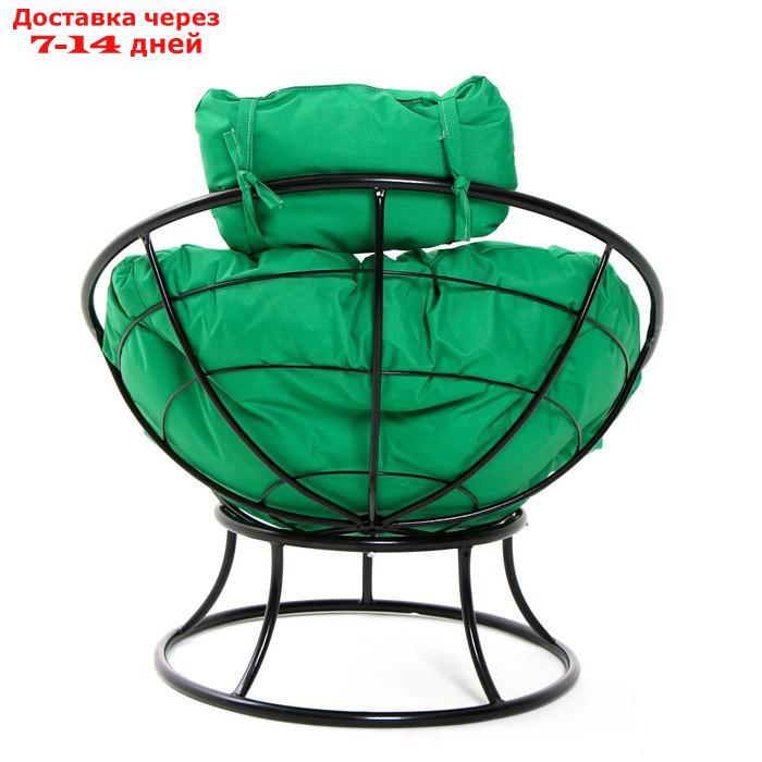 Кресло "Папасан" мини, с зелёноё подушкой, 81х68х77см - фото 7 - id-p223485598