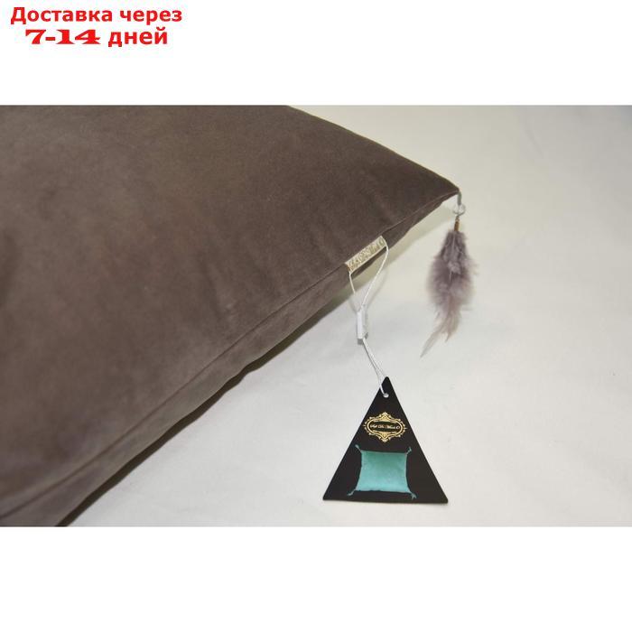 Наволочка "Жасмин", размер 45х45 см, цвет серый - фото 5 - id-p223486997