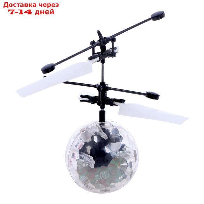 Летающий шар "Супербол", свет, работает от аккумулятора - фото 2 - id-p223486140