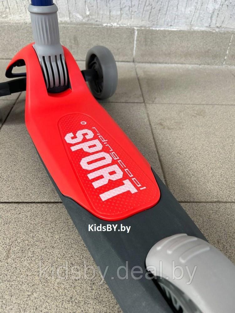 Самокат Slider Sport IT20R (красный) складной, светящиеся при езде колеса - фото 6 - id-p223511040