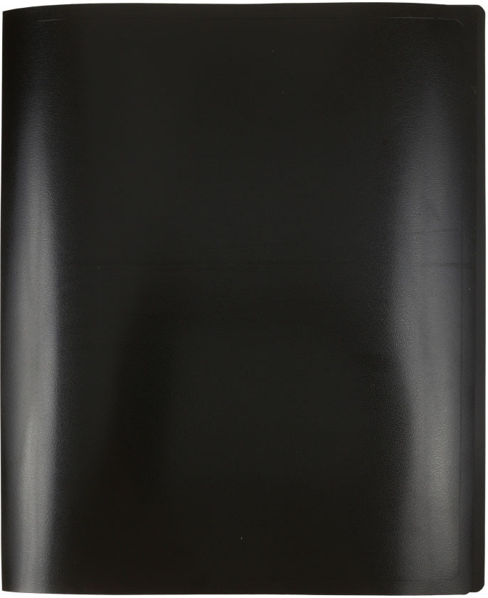 Папка пластиковая на 4-х кольцах Buro толщина пластика 0,4 мм, черная - фото 3 - id-p223511300