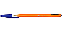 Ручка шариковая одноразовая Silwerhof Orange корпус оранжевый, стержень синий