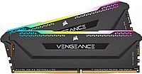 Модуль памяти 16Gb (2*8Gb) Corsair Vengeance RGB Pro SL Black (CMH16GX4M2D3600C18)