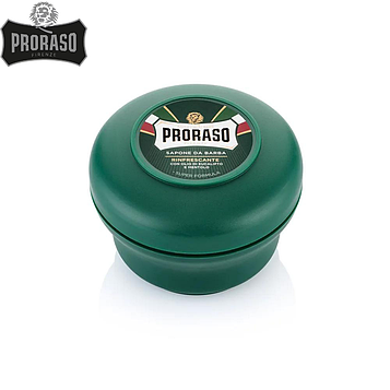 Мыло для бритья PRORASO освежающее с маслом эвкалипта и ментолом