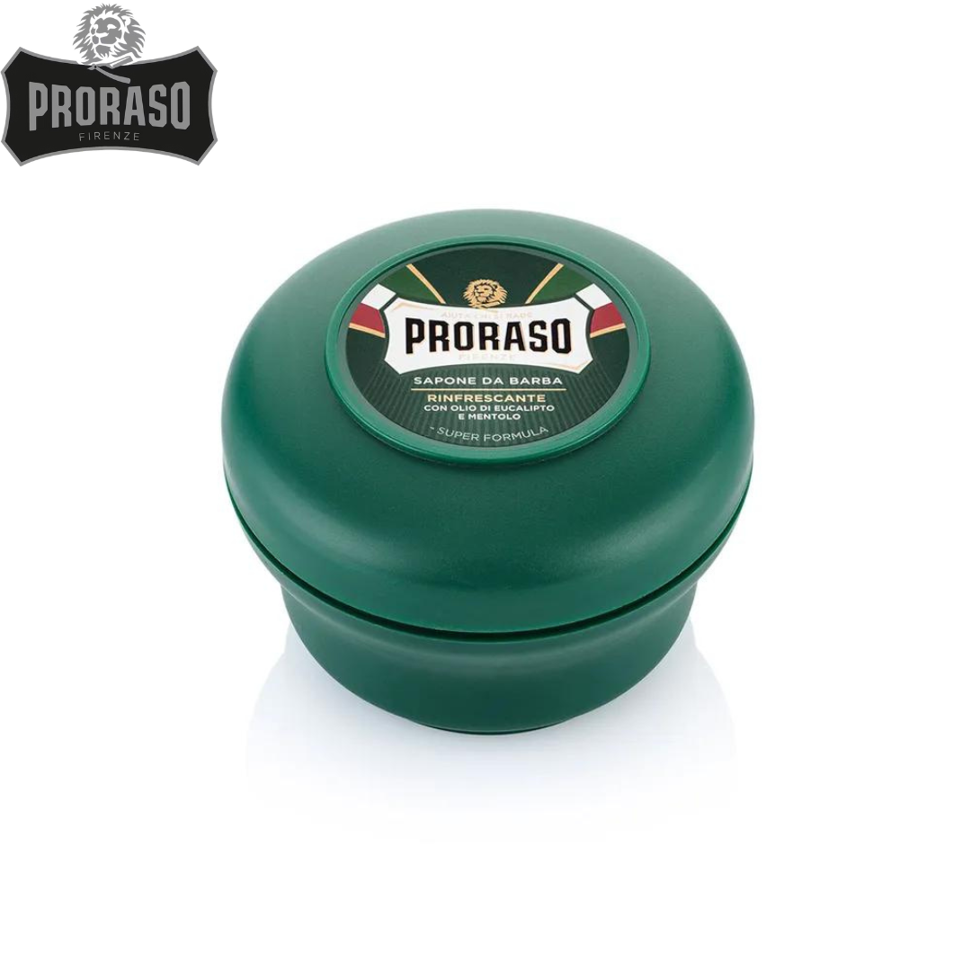 Мыло для бритья PRORASO освежающее с маслом эвкалипта и ментолом - фото 1 - id-p223512983