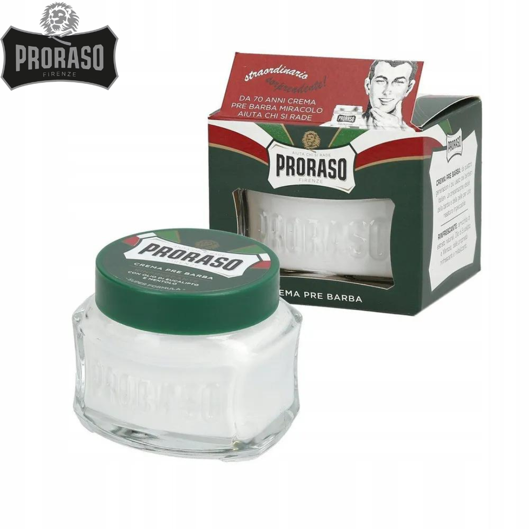 Крем до бритья PRORASO освежающий с маслом эвкалипта и ментолом - фото 2 - id-p223513208