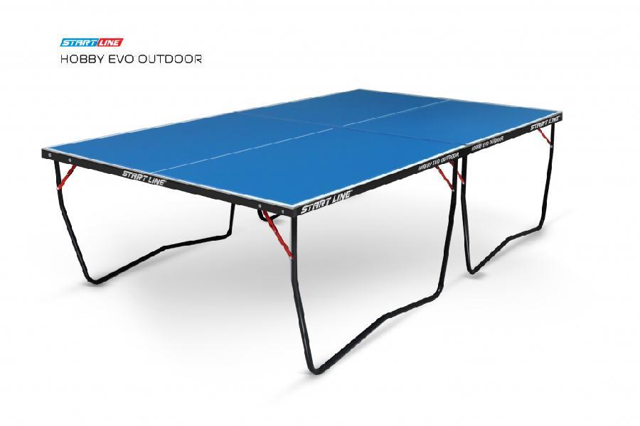 Стол теннисный Start Line Hobby EVO 4 Всепогодный (Синий) - фото 7 - id-p223513286