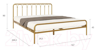 Двуспальная кровать Askona Corsa 160x200 - фото 3 - id-p223513887