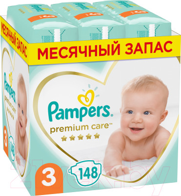 Подгузники детские Pampers Premium Care 3 Midi - фото 2 - id-p223514461