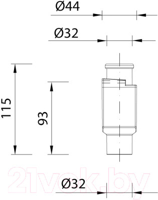 Сифон Styron STY-300-KLE - фото 2 - id-p223514821