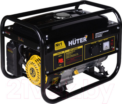 Бензиновый генератор Huter DY3000L - фото 3 - id-p223515802