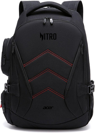 Рюкзак для ноутбука 15.6" Acer Nitro OBG313 черный/красный полиэстер (ZL.BAGEE.00G), фото 2