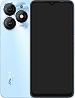 Смартфон Itel A665L A70 256Gb 4Gb голубой моноблок 3G 4G 2Sim 6.6" 720x1612 Android 13 13Mpix 802.11 b/g/n GPS