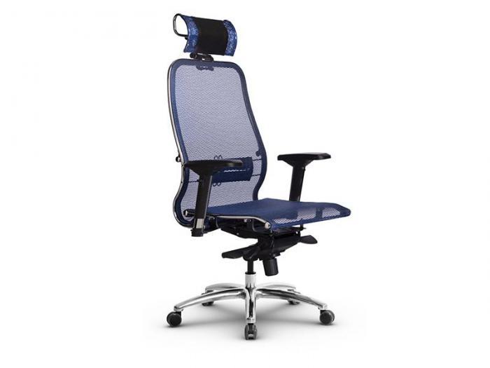 Компьютерное кресло Метта Samurai S-3.041 MPES Blue z509050531 - фото 1 - id-p223519036