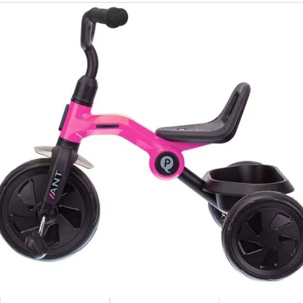 Трехколесный велосипед складной QPlay Ant LH509P розовый - фото 4 - id-p204320434