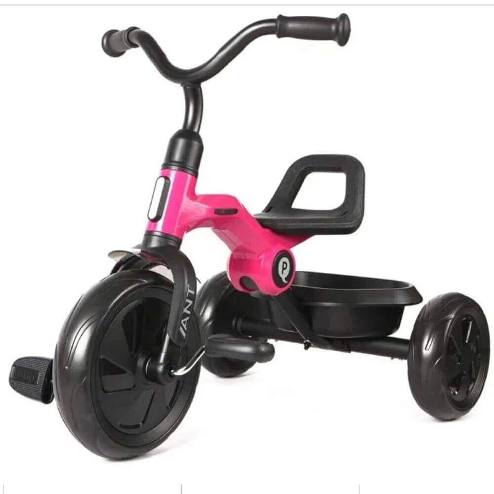 Трехколесный велосипед складной QPlay Ant LH509P розовый - фото 5 - id-p204320434