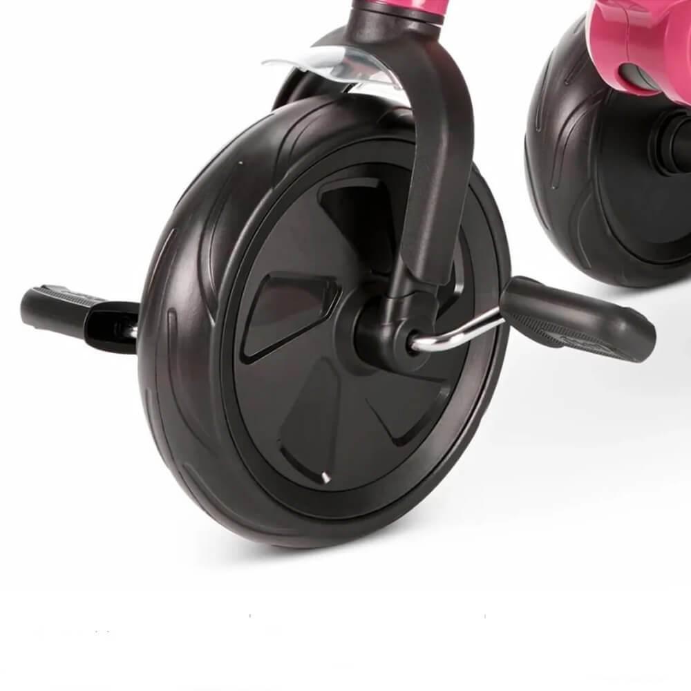 Трехколесный велосипед складной QPlay Ant LH509P розовый - фото 7 - id-p204320434