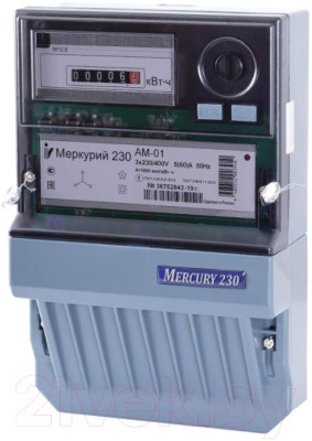 Счетчик электроэнергии электронный Меркурий AM-03 / 230 - фото 2 - id-p223521379