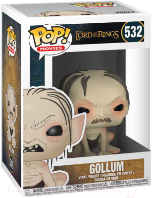 Фигурка коллекционная Funko POP! Movies LOTR/Hobbit S3 Gollum w/Chase / 13559 - фото 2 - id-p223522474