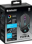 Мышь игровая DEFENDER Furia GM-543 RGB, 7 кнопок 6600dpi 52543