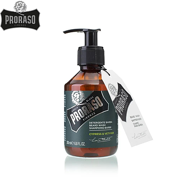 Шампунь для бороды PRORASO Cypress & Vetyver