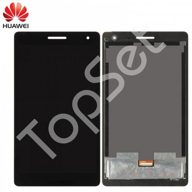 Дисплей (Модуль) Huawei MediaPad T3 7" 3G (BG2-U01/BG2-U03/BG2-W09) в сборе с тачскрином Черный - фото 1 - id-p180835113