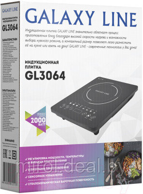 Электрическая настольная плита Galaxy GL 3064 - фото 3 - id-p223524873