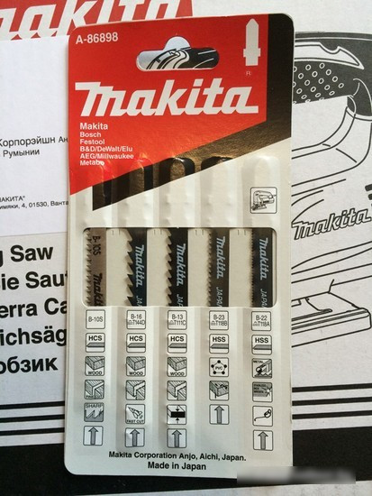 Электролобзик Makita 4329KX1 - фото 2 - id-p223530479