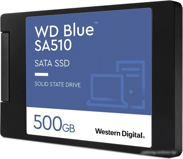 SSD WD Blue SA510 500GB WDS500G3B0A - фото 3 - id-p223530506